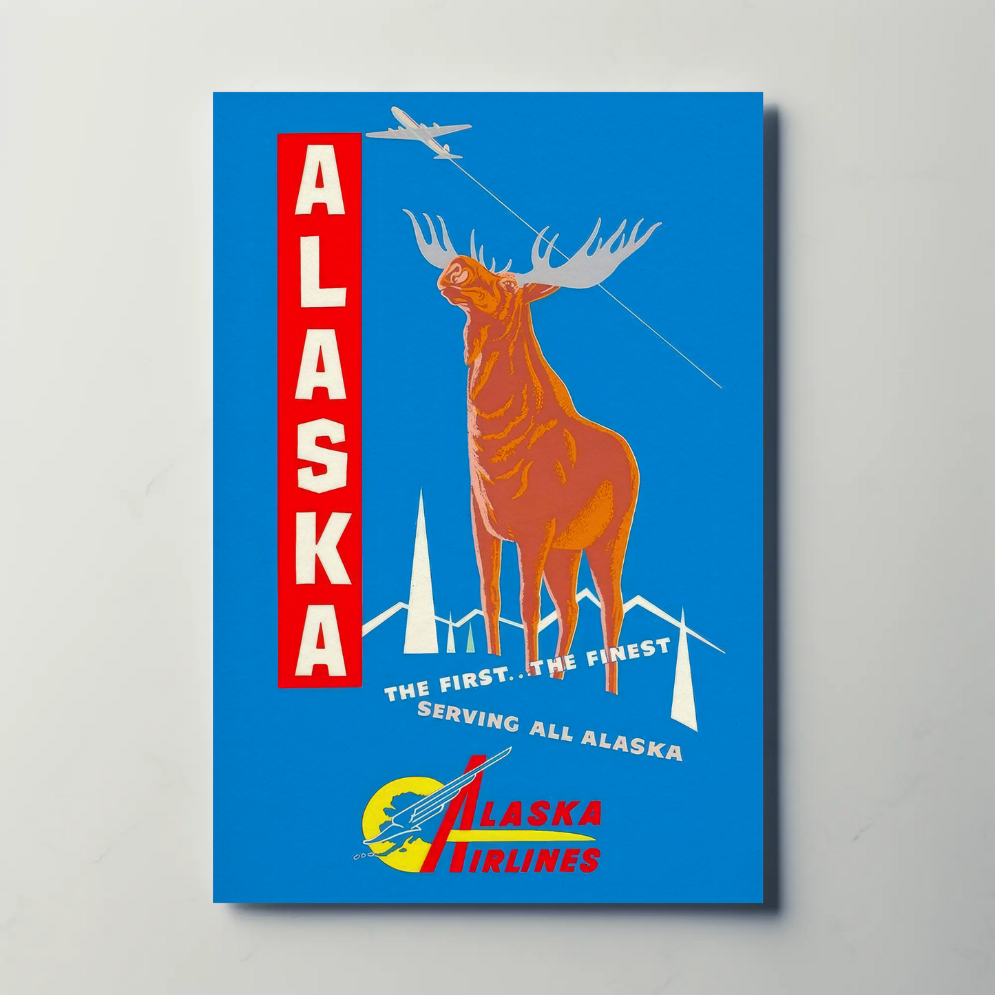 Alaska Airlines Travel Poster