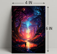 Enchanted Forest Journey Poster