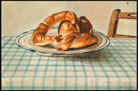 Cozy Breakfast Setting Poster