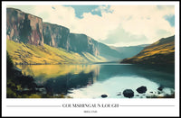 Coumshingaun Lough Scenic Beauty Travel Poster