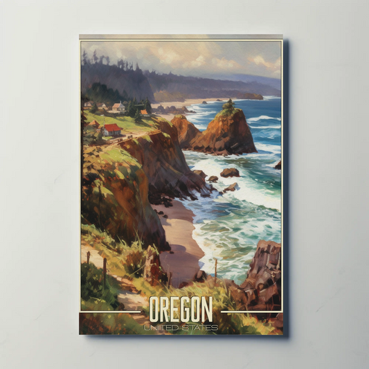 Vintage Poster - Oregon United States