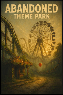 Abandoned Theme Park Poster