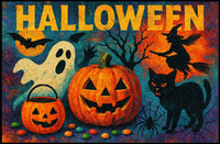 Halloween Spooktacular Gothic Digital Painting Nocturnal Scenery Decor Lover Wanderlust Poster