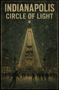 Indianapolis Circle Of Light Poster