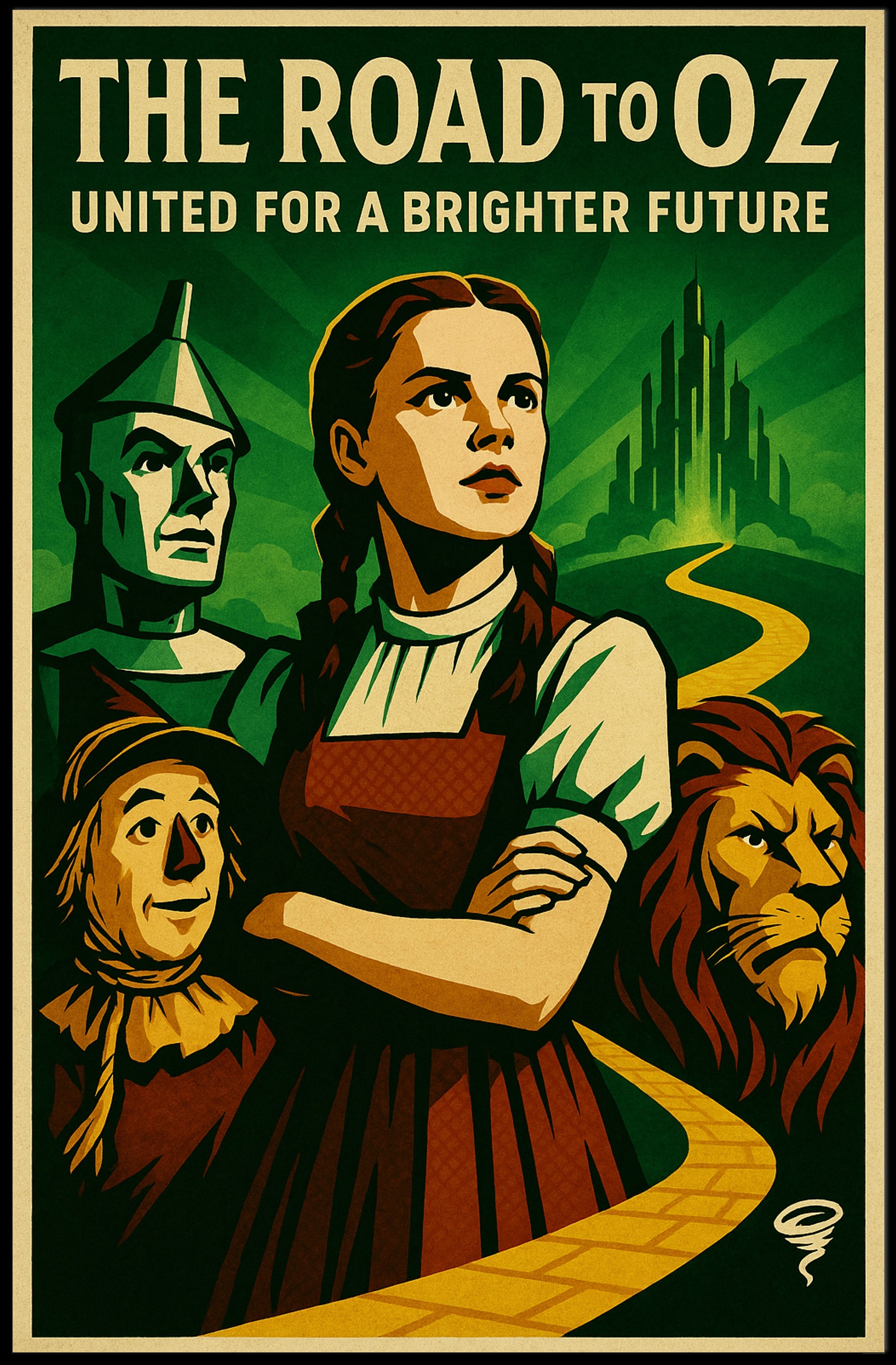 The Road to Oz Poster PosterGoat