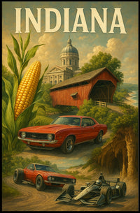 Indiana Heritage Poster