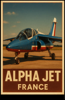 Alpha Jet France Poster