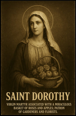 Saint Dorothy Virgin Martyr Poster