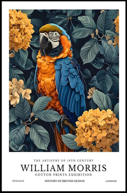 The Artistry of William Morris Exhibition Cultural Poster