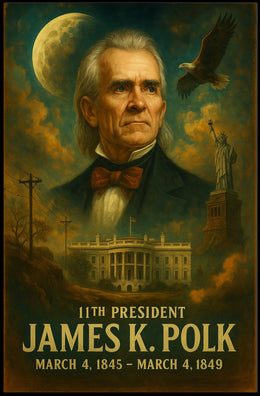 James K. Polk 11Th President Poster