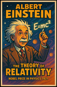 Albert Einstein The Theory Of Poster