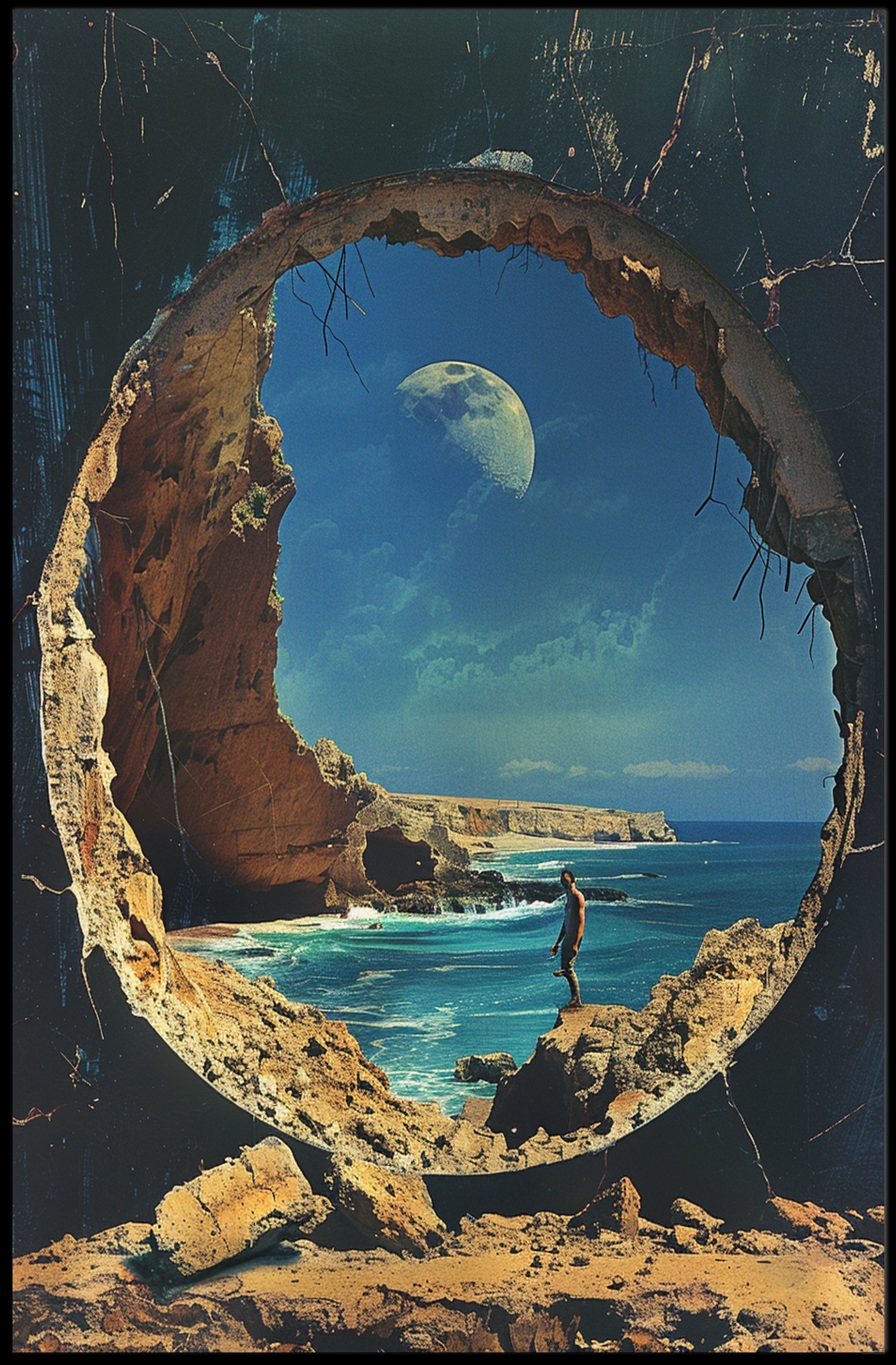 Portal To The Ocean Art Print Poster PosterGoat