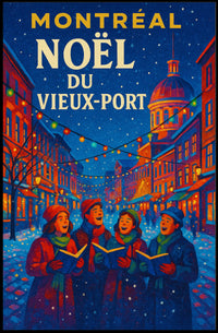 Noël du Vieux-Port Poster
