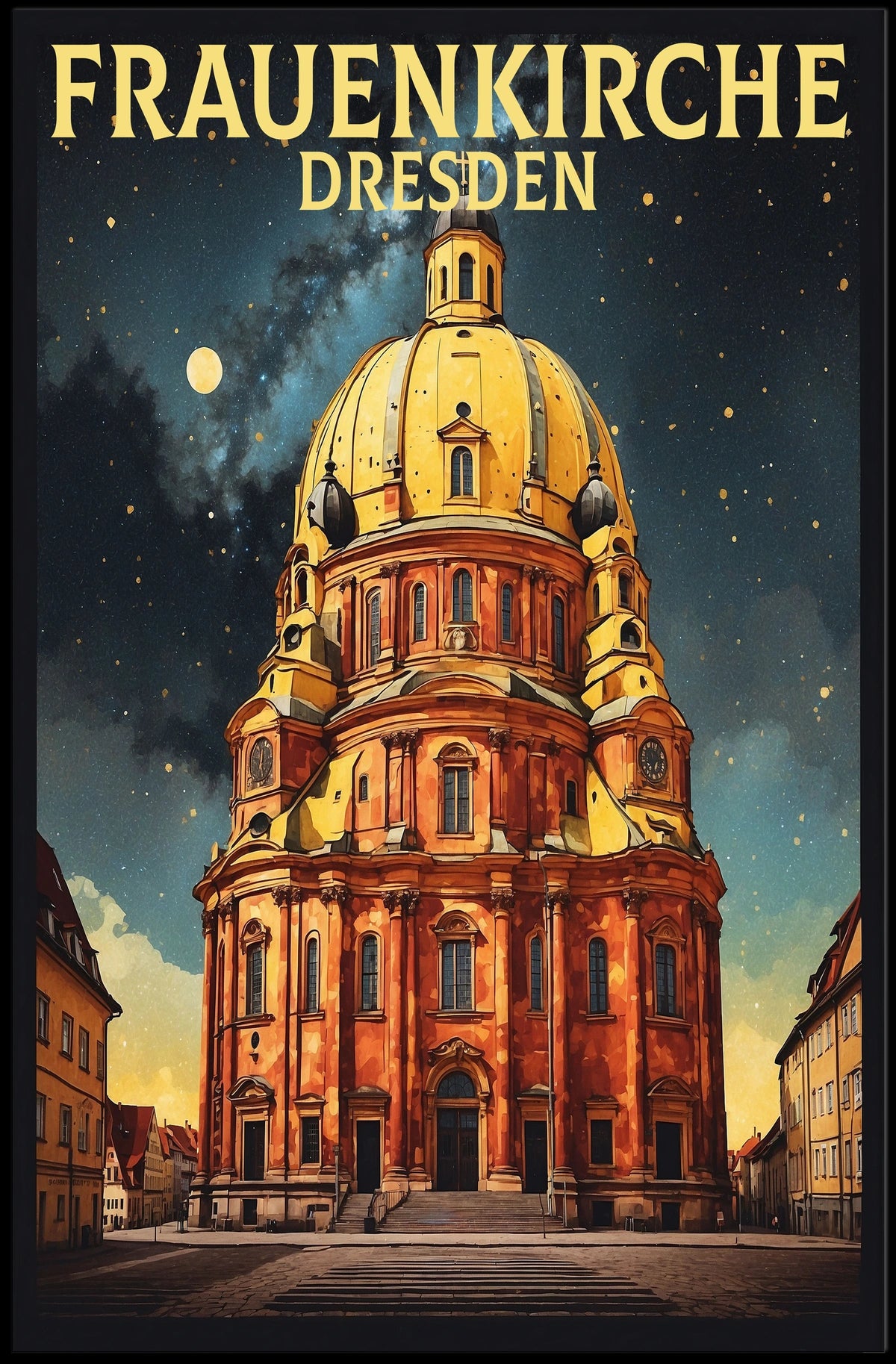 Frauenkirche Dresden Poster
