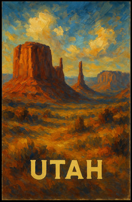Utah Landscape Poster