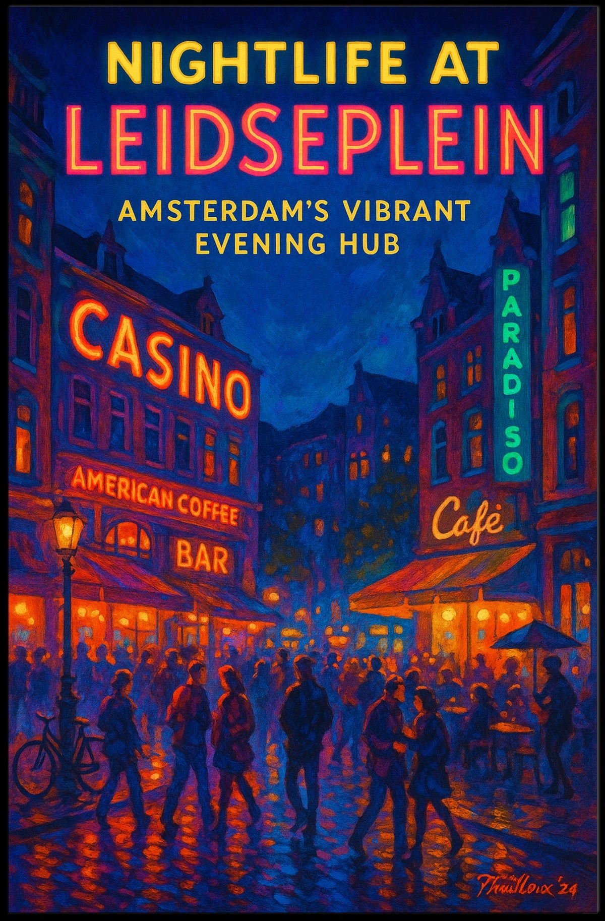 Nightlife at Leidseplein