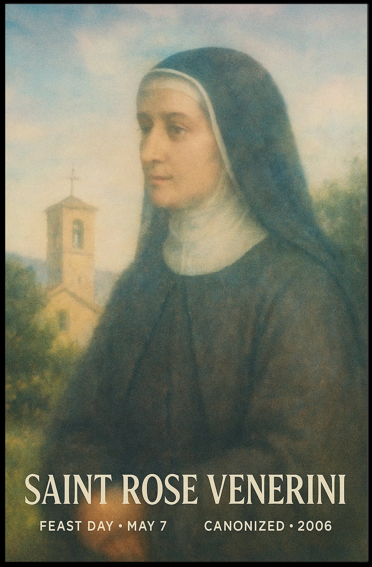 Saint Rose Venerini Poster