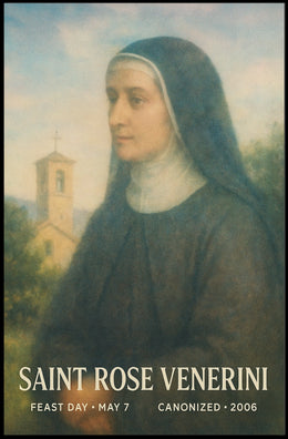 Saint Rose Venerini Poster