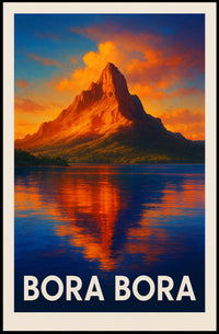 Bora Bora Paradise Poster