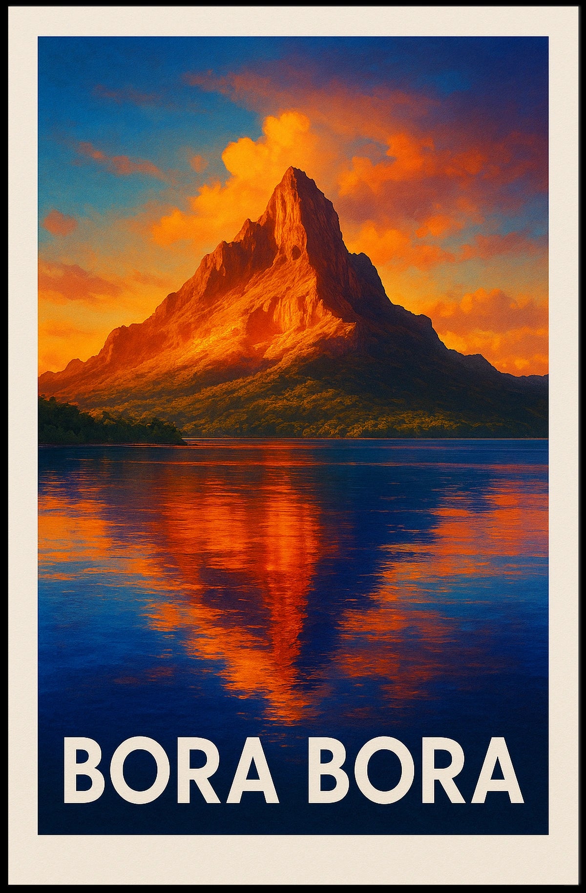 Bora Bora Paradise Poster