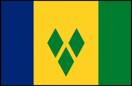 Saint Vincent and the Grenadines Flag Poster
