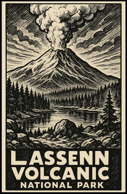 Lassen Volcanic National Park Poster