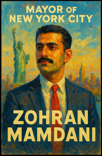 Zohra Mamdani Mayor of New York City Poster