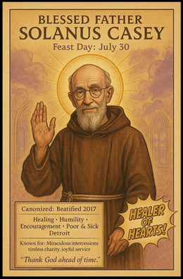 Blessed Father Solanus Casey Poster PosterGoat