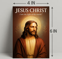 Jesus Christ  I am the Light of the World Poster PosterGoat