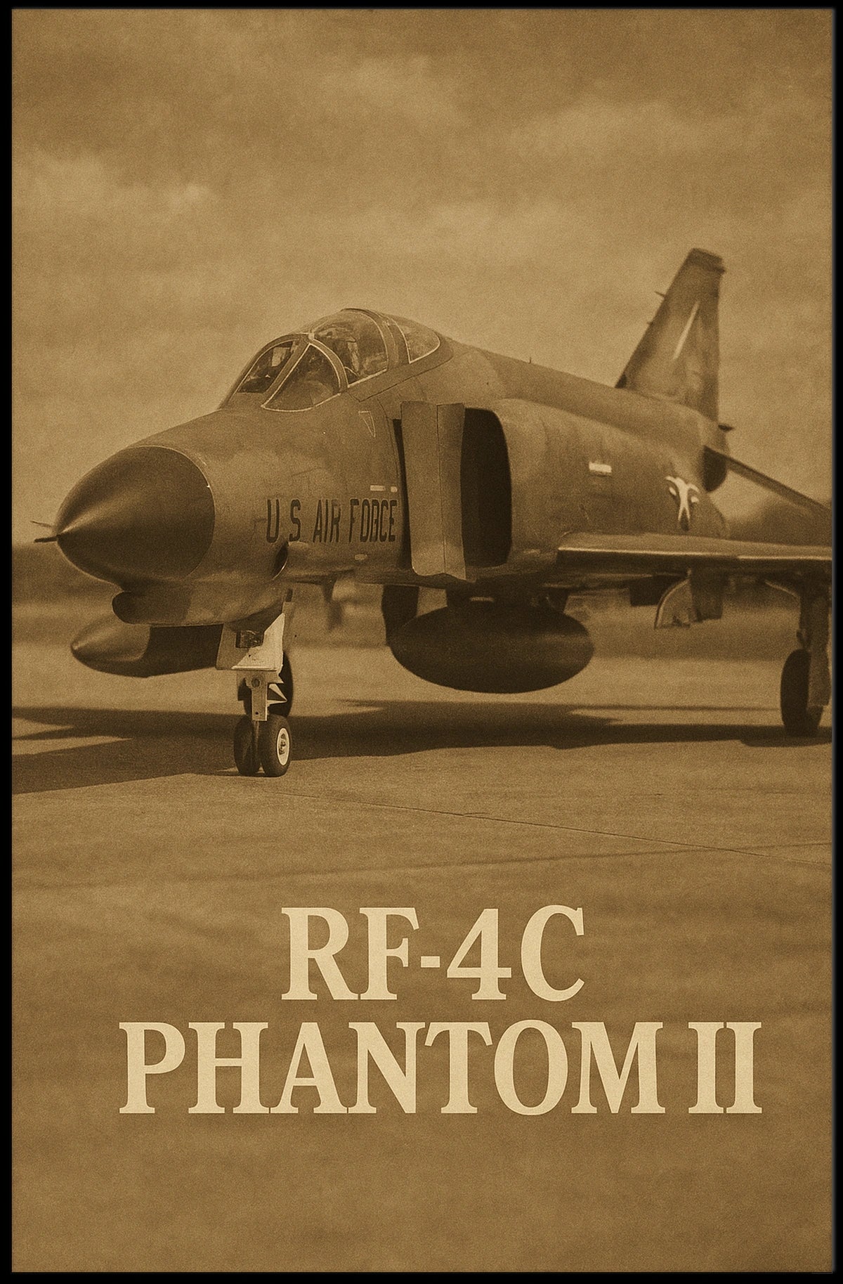RF-4C Phantom II Poster