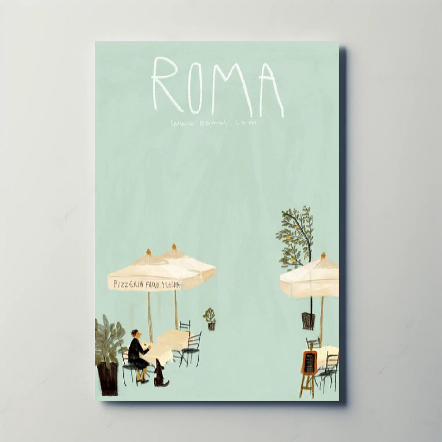 Roma: Italian CafÃ Poster