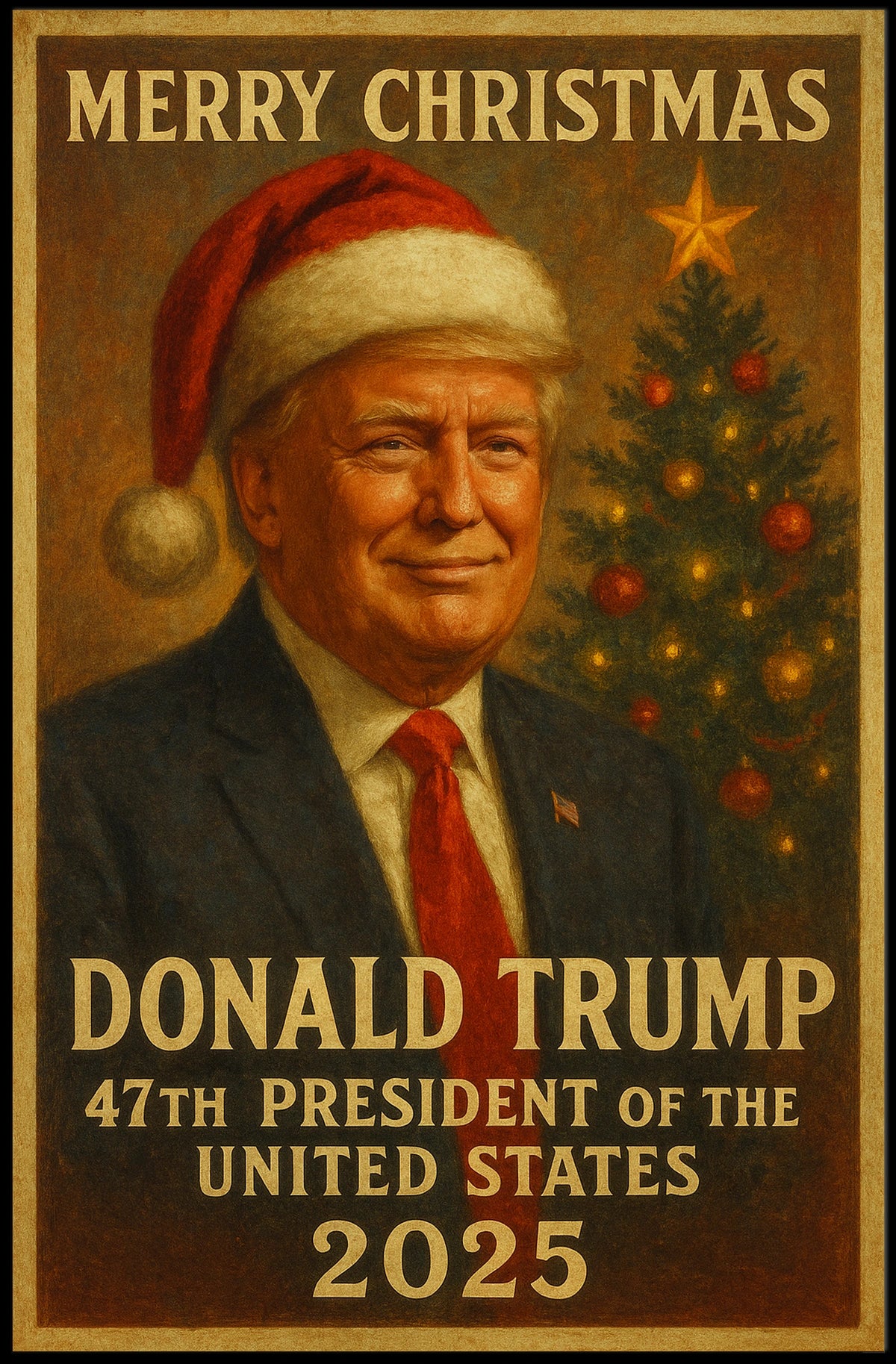 Donald Trump 47Th President Poster