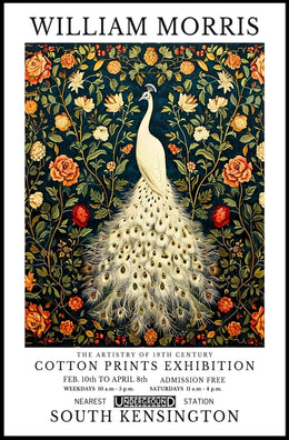 William Morris Vintage Floral Artistic Poster