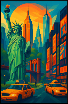 New York City Vibes Description Immerse yourself in the Poster