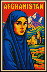 Afghanistan Cultural Portrait Poster