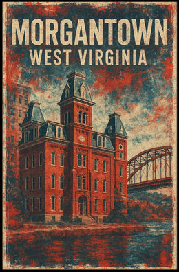 Morgantown, West Virginia Poster