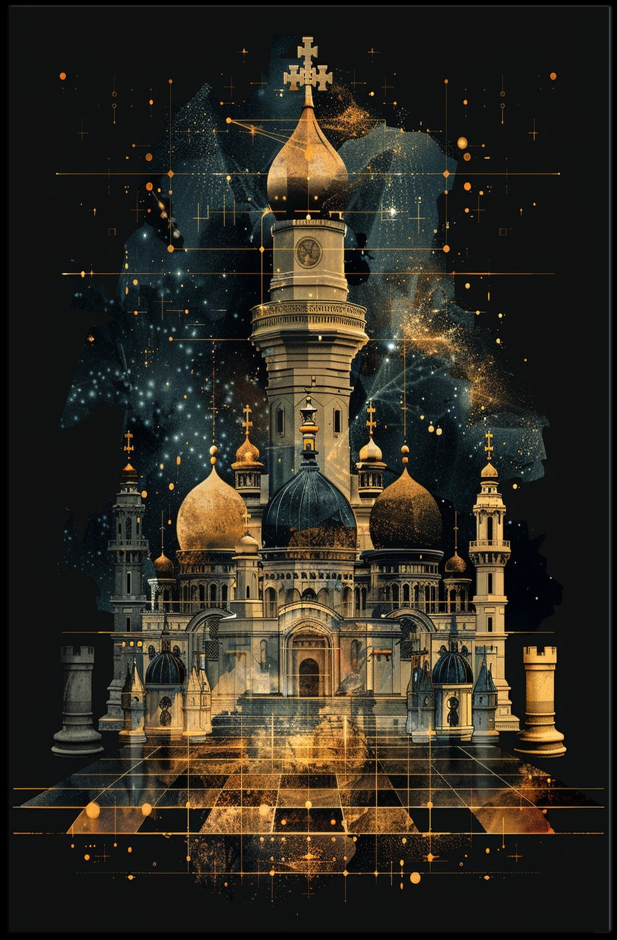 Enchanted Architecture Poster