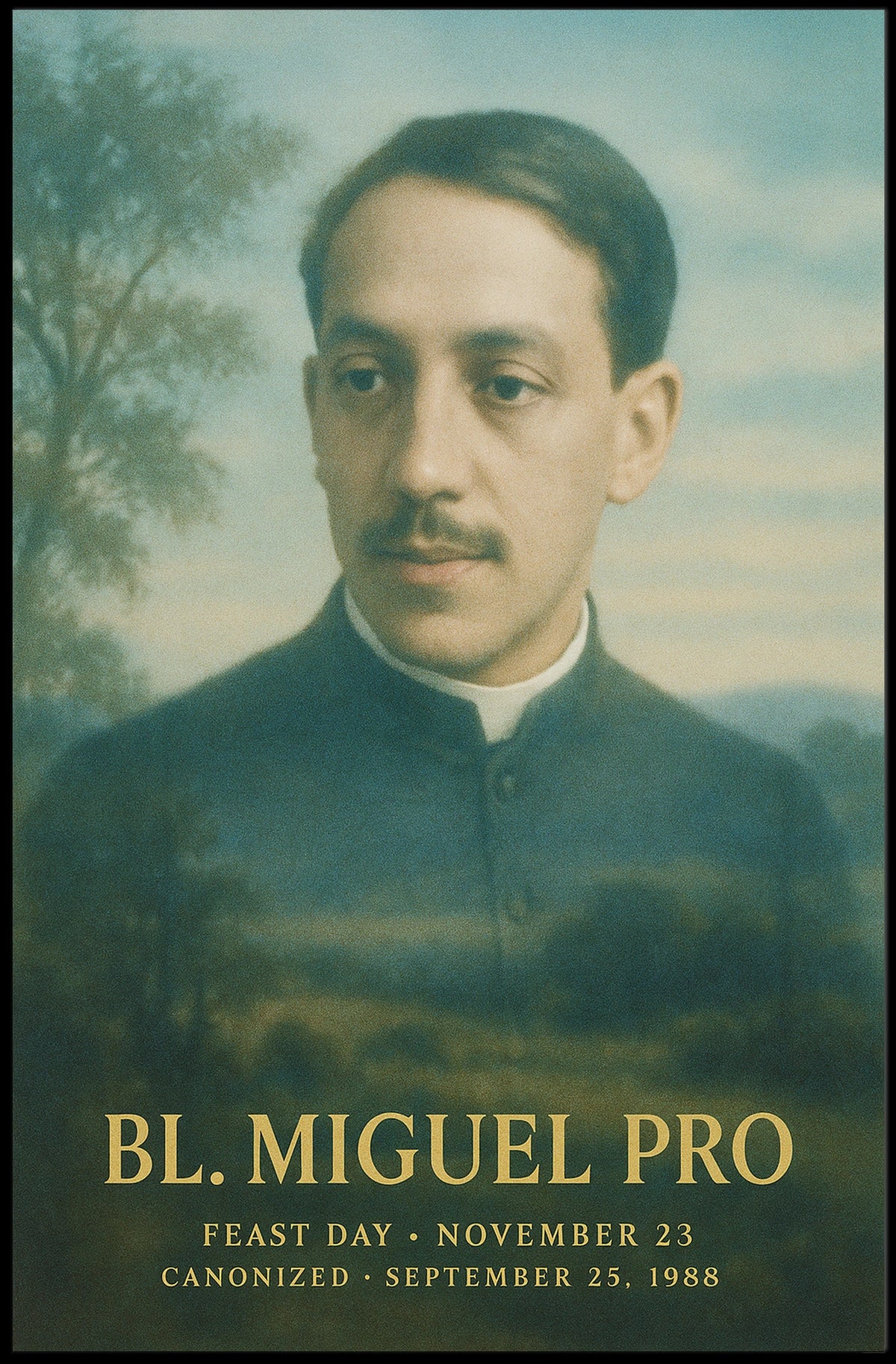 Bl. Miguel Pro Poster
