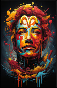 Vibrant Expression Poster