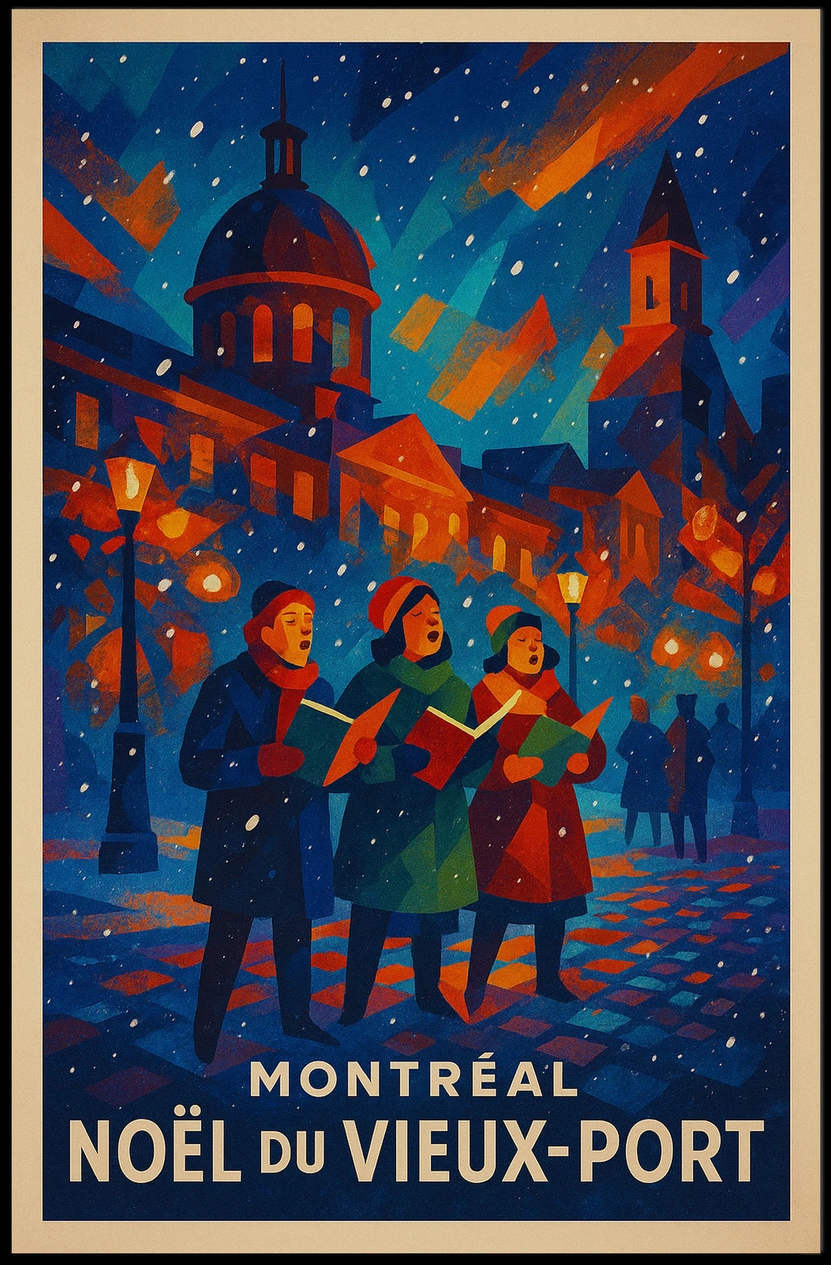 Noël du Vieux-Port Montreal Poster