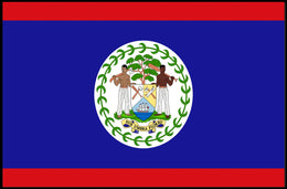 Belize Flag Poster