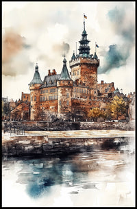 Denmark Kronborg Castle Helsingor View Poster