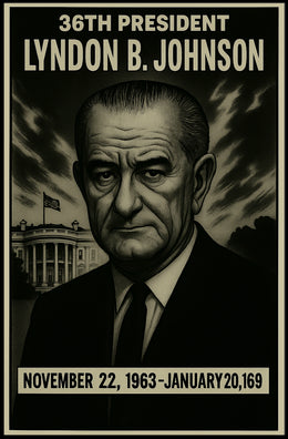 Lyndon B. Johnson 36Th President Poster