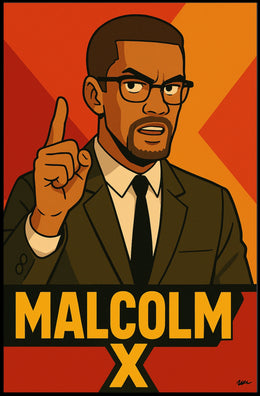 Malcolm X Poster