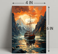 Journey Through Majestic Waters Poster PosterGoat