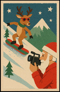 SantaS Winter Adventure Poster