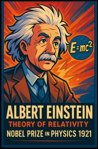 Albert Einstein Nobel Prize In Physics Poster