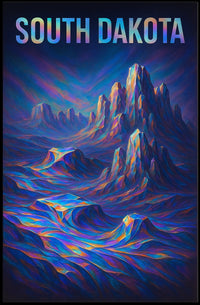 South Dakota Dreamscape Poster