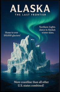 Alaska The Last Frontier Poster