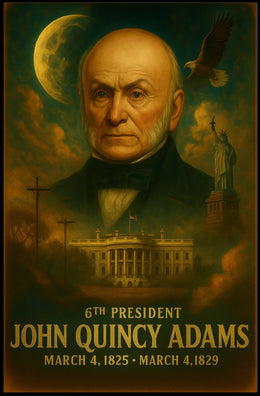 John Quincy Adams 6Th President Poster